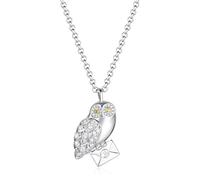 Harry Potter x FANCIME Collaboration Sterling Silver Hedwig Necklace, Sterling Silver Pendant Necklace Jewellery Gift for Women Girls
