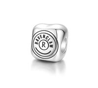 Harry Potter x FANCIME Collaborative Collection - Ravenclaw Bead Charm, Sterling Silver Charms Bracelet Jewellery Gift for Women Girls