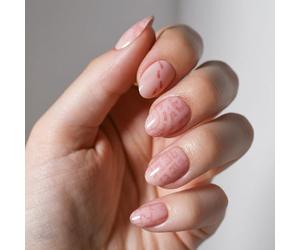 Harry Potter™ x Glamnetic Press On Nails - Marauder's Map™ | Color Changing Graphic Short Oval False Nails, Reusable Stick On Fake Nails with Glue | Salon Quality | 15 Sizes - 30 Nail Kit