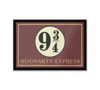 Harry Potter Zavvi Platform 9 3/4 Entrance Mat Doormat Multi