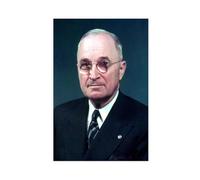 Harry S Truman Portrait Canvas Art Poster And Wall Art Picture Print Modern Family Bedroom Decor Unframe 16x24inch(40x60cm)