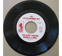 HARRY SIMEONE CHORALE - the little drummer boy / o holy night 45 rpm single