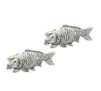 Harry Smith Pewter Carp Cufflinks