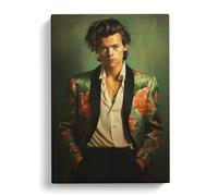 Harry Styles Classicism No.2 Canvas Print | Gallery Wrapped 30mm Frame Wall Art | 30x20 inches | Ready to Hang | Modern Picture | Living Room Bedroom Lounge Office