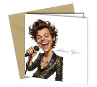 Harry Styles Inspired Adore You Greeting Card Music Fan Birthday Card 150 x 150mm - cb039