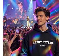 Harry Styles Men's Hoodie - Black / XL