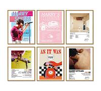 Harry Styles Poster Gifts 8x10 Canvas Prints Unframed Set of 6 Music Posters for Room Aesthetic Wall Decor Taylor Swift Poster Canvas Wall Art