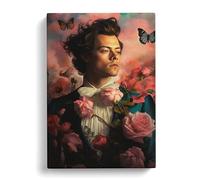 Harry Styles Romanticism Art Canvas Print | Gallery Wrapped 30mm Frame Wall Art | 30x20 inches | Ready to Hang | Contemporary Picture | Living Room Bedroom Lounge Office
