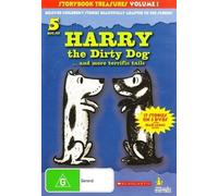 Harry the Dirty Dog... and More Terrific Tales - 5-DVD Set ( Harry the Dirty Dog / Curious George Rides a Bike / Chicka Chicka Boom Boom / Corduroy / Strega Nona ) ( Storybook Treasures - Volume 1 )
