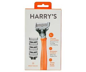Harry's 4 Truman Start Pack Handle Bright Orange