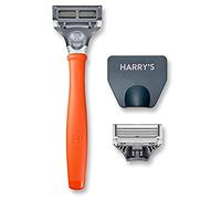 Harrys Mens 5 Blade Razor, Bright Orange