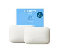 Harrys Bar Soap for Men Stone Scent 4 oz Body Soap Bars 2 Pack
