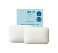 Harrys Bar Soap for Men Wildlands Scent 4 oz Body Soap Bars 2 Pack