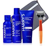 Harry's Essentials Gifting Bundle - Includes Men's Razor, Shaving Gel, After Shave Balm and Face Wash