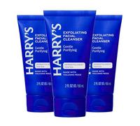 Harry's Exfoliating Face Wash for Men, Gentle Facial Skin Care Products with Volcanic Rock Exfoliant, Dermatologist Tested, 150ml, 3 Pack