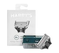 Harry's German 5-Klingen-Patronen für Rasierer, Nachfüllpackung, Präzisionstrimmer, Flex HI, 4er-Pack