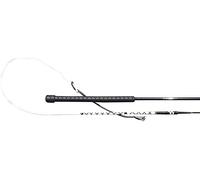 Harry's Horse Bow Whip Black/White, Size: 110 cm