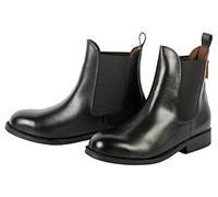 Harry's Horse Leather Pull On Jodhpur Boots Safety Steel Toe 30100276, Womens, Jodhpurstiefel Leder Safety Steel Toe - 40, Black, 40/L