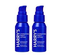 Harry's Hydrating Night Lotion, Night Moisturiser for Face, Lightweight 50ml, 2 Pack