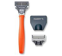 Harrys Men's Razor + 5 Blades - Orange