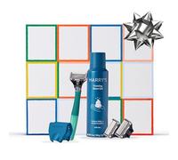 Harry's Original Core Shave Essentials Men's Gift Set, Includes Weighted Handle, 3 Refills, Razor Blade Travel Cover and Shaving Gel