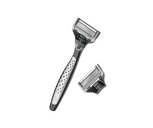 Harry's Original Craft Edition Men's Razor, Includes Weighted Handle and 2 Razor Blade Refills