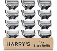 Harry's Razor Blades Refill, (12) Razor Head Refills with Precision Trimmer, 5 Anti-Friction Shaving Blades, Compatible with Harry's Razors for Men