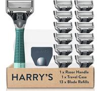 Harry's Starter Set, Includes Weighted Handle and 13 Razor Blade Refills