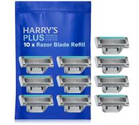 Harry's Plus Razor Blade Refills, 10 Pack, 5-Blade Cartridges with Precision Tri