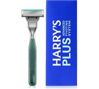 Harry's Plus Razor Handle in Limited Edition Moss includes one Harry's Plus Blade