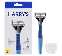 Harrys Mens 5 Blade Razor, Indigo Blue