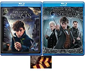 Harry's Wizarding Universe/ Johnny And Jude Get Involved: Fantastic Beasts - And Where To Find Them + The Crimes Of Grindelwald 2 Blu Ray Bundle Includes Harry Potter Art Card