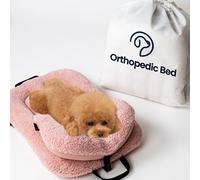 Harryspet Orthopedic Ergonomic Small Dog Bed - Easy to Wash Pet Bed - Ideal Puppy Bed - Pet Beds for Small Dogs - Comfy Dog Beds for Small Dogs - Small Dog Bed Washable - Little Bed for Puppy