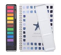 Harsever Watercolor Workbooks,12 Color Watercolour Paint Workbooks Set,Beginner-Friendly Birds Watercolor Workbooks,Art Crafts Painting Supplies, Arts & Crafts Gift for Teens, Adults (3)