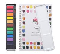 Harsever Watercolor Workbooks,12 Color Watercolour Paint Workbooks Set,Beginner-Friendly Birds Watercolor Workbooks,Art Crafts Painting Supplies, Arts & Crafts Gift for Teens, Adults (4)