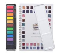 Harsever Watercolor Workbooks,12 Color Watercolour Paint Workbooks Set,Beginner-Friendly Birds Watercolor Workbooks,Art Crafts Painting Supplies, Arts & Crafts Gift for Teens, Adults (5)