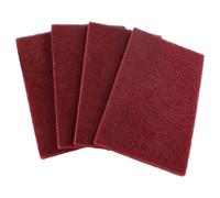 HARSKIYER 4 Pcs 4.7 x 7.9 Inch General Purpose Scuff Pads, 7447 Very Fine Sanding Hand Pads for Scuffing, Scouring, Sanding, Paint Primer Prep Adhesion Scratch, Surface Preparation for Car, Craft