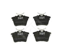 HART 222 415 Brake Pad Set, disc brake for CITROËN,PEUGEOT