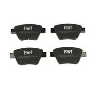HART 228 859 Brake Pad Set, disc brake for AUDI,SEAT,SKODA,VW