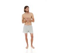 Hart England Men's Boxer Shorts - Pinstripe Underwear, Poly Cotton Fabric Blend - 2-Pack