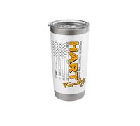 Hart Surname American Hart Last Name Hart Stainless Steel Insulated Tumbler