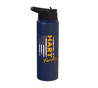 Hart Surname American Hart Last Name Hart Stainless Steel Insulated Water Bottle
