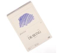 Hartem - Drawing Pad with 100 Sheets | Ring Binding | Weight 90 g/m2 | Size A3 (29.7 x 42 cm)