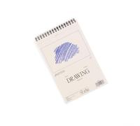 Hartem - A5 Drawing Pad with 60 Sheets | Spiral Bound Sketchbook | 90 g/m² Grammar | Sketchbook for Artists and Professionals | Sustainable Design