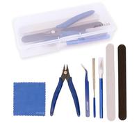 Hartem - Model Making Tool Kit | 8 Piece Starter Set for Models | Compatible with Gundam, Gunpla, Miniatures and Scale Models Kits