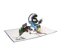 Hartensteler Pop Up Greeting Card The Smurfs, Jokey Smurf (15x20cm)