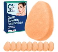 10 Pack Gift Box Gentle Facial Exfoliation Beauty Box with Super Soft Exfoliating Face Scrub Pads | Reusable Facial Sponges Set for Daily Cleansing & Dead Skin Removal | Face Scrubbers for Women/Men