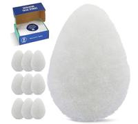 HartFelt Facial Exfoliation Beauty Box with Face Scrub Soft Exfoliating Bath Sponge Set, Gentle Skin Exfoliator & Dead Skin Remover, Shower Sponges for Women & Men, Shower Scrubber Gift Box 10pk