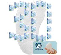 HartFelt Foot Scrub, Foot Sponge Exfoliator Skin Care Sponges for Men and Women, Made in USA, Callus and Dead Skin Remover for Heel, Toes, and Entire Foot, Skin Care Tools for Feet, 30 Count, White