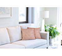 Emma Barclay Hartford - Cushion Cover in Blush Pink - 17x17 (43x43cm)